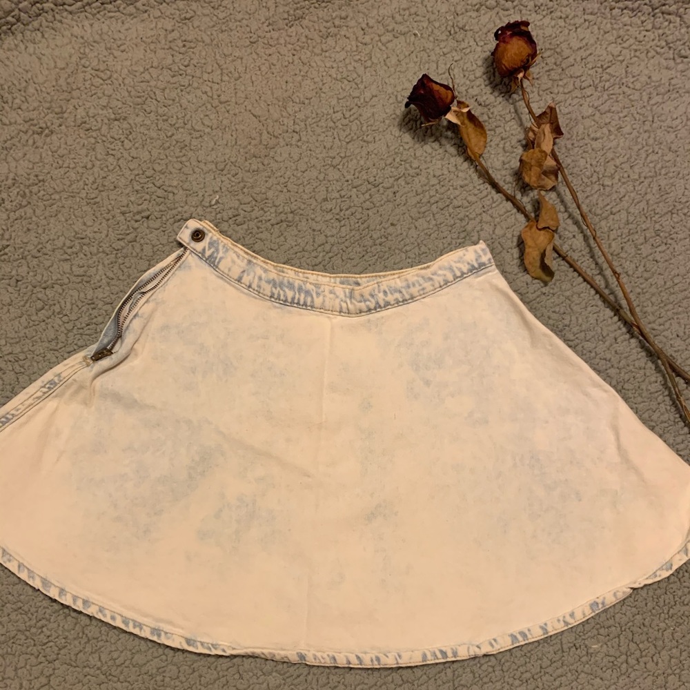 American Apparel denim circle skirt